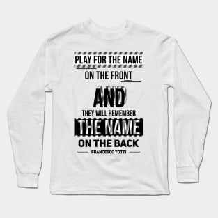 Football fan quote Long Sleeve T-Shirt